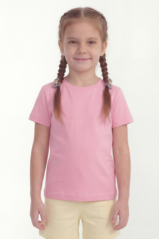 Girls' Short Sleeve Crew Neck T-Shirt