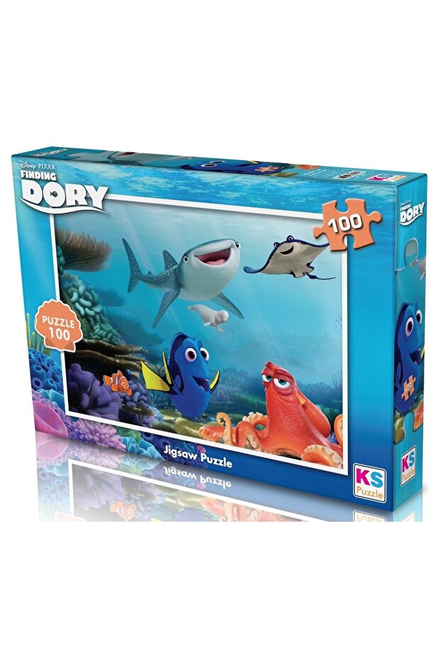 100 Pieces Lost Fish Dori Puzzle - Girl Child - Dr714
