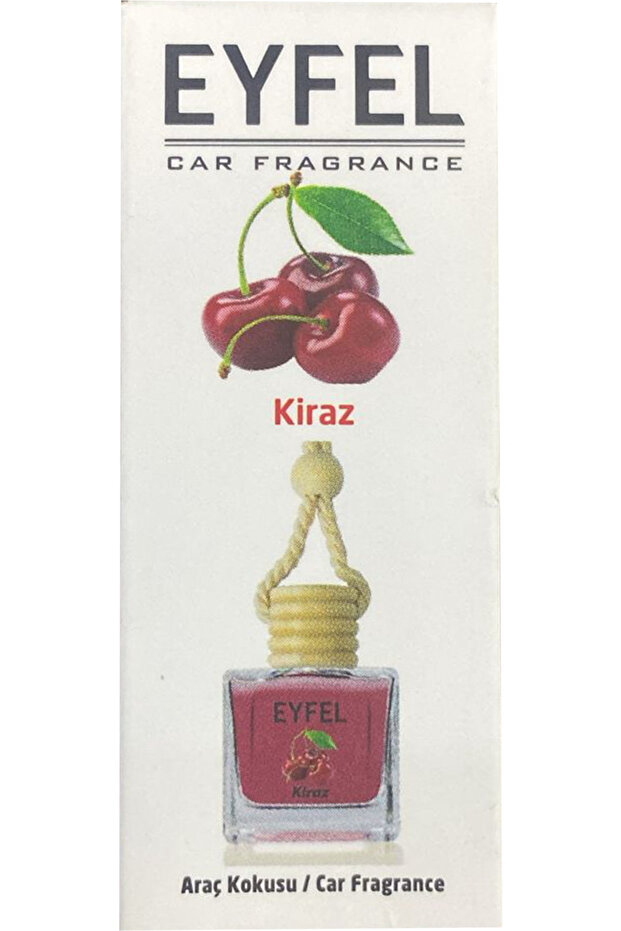 Sweet Red Cherry Scent Hanging Car Air Freshener Deodorizer Liquid (10ml)