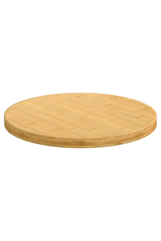 Table top, Ø50x2.5 cm, Bamboo