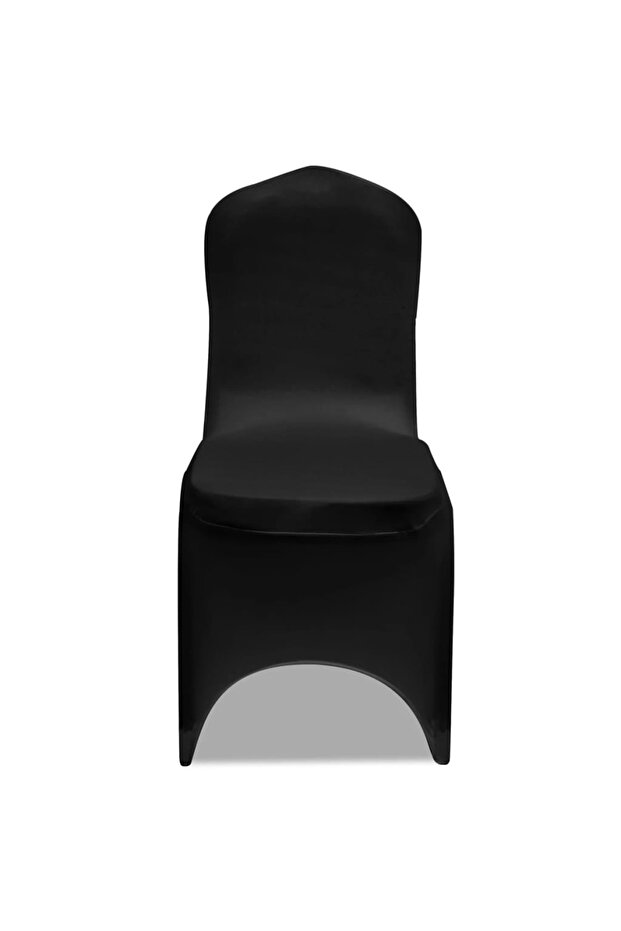 Huse de scaun, elastice, 100 buc, negru - 2