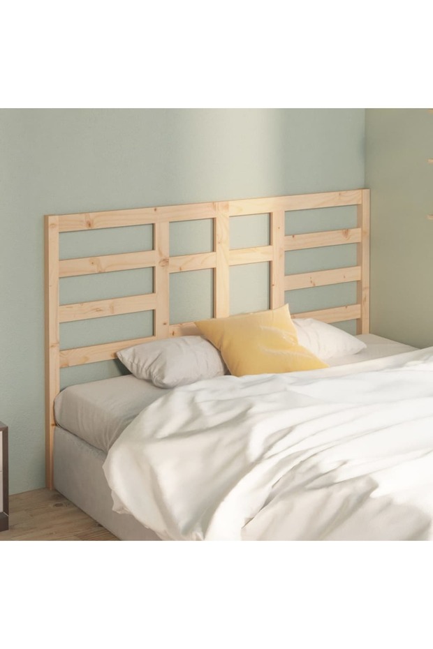 Bedside table, 156x4x104 cm, solid pine wood