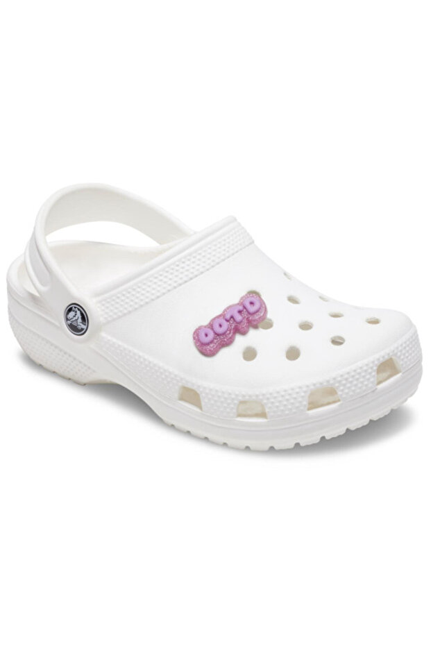 Jibbitz Purple Glitter OOTD - 3