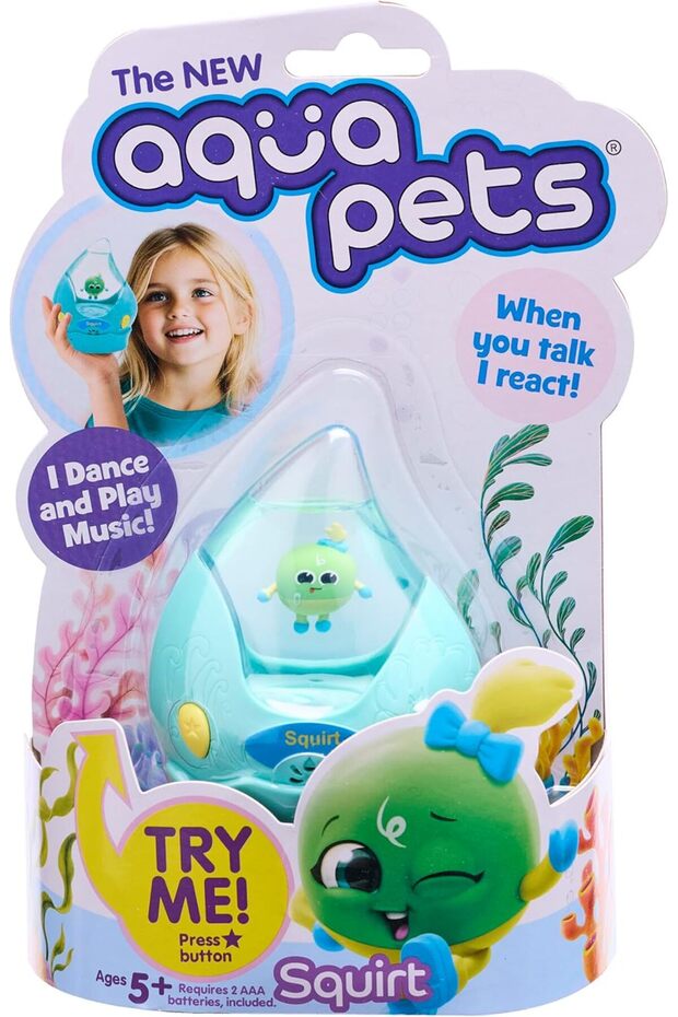 Aqua Pets Interactive Pet - SQUlRT