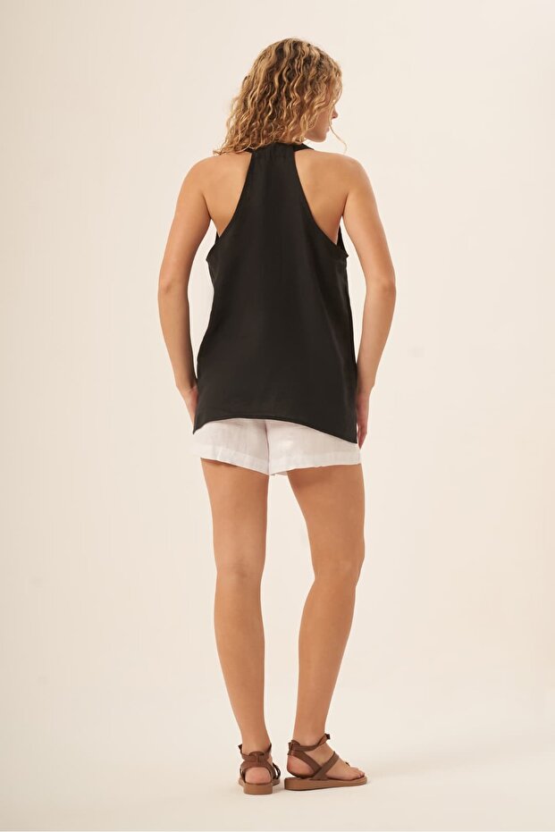 Galatea Linen Upper Black - 3