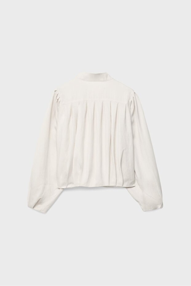 Piliseli dökümlü ceket - 7