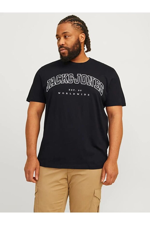 Jack Jones Caleb Varsity Large Size Men's T-Shirt 12258871