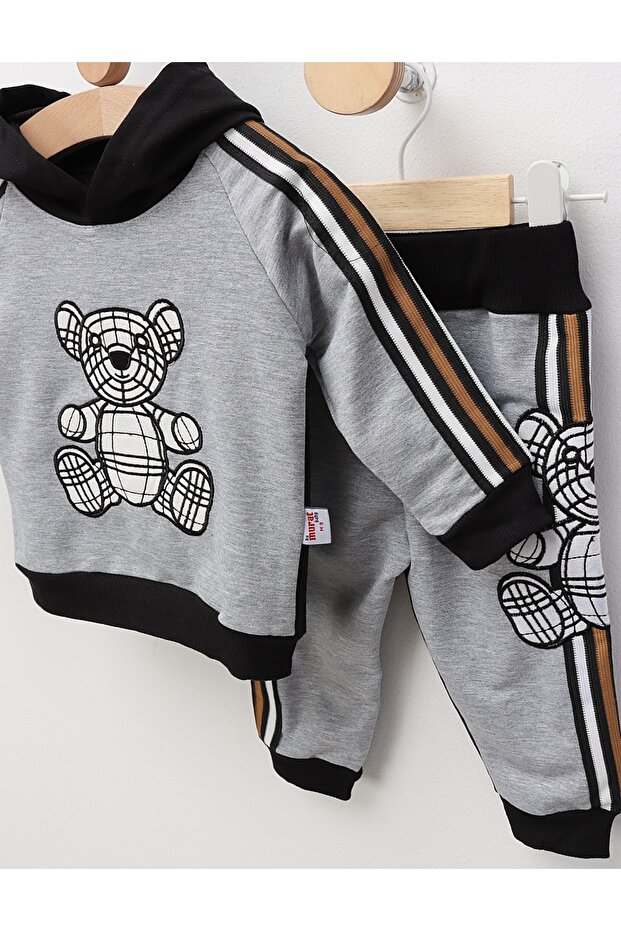 Анцуг Web Bear, сив модел - 2