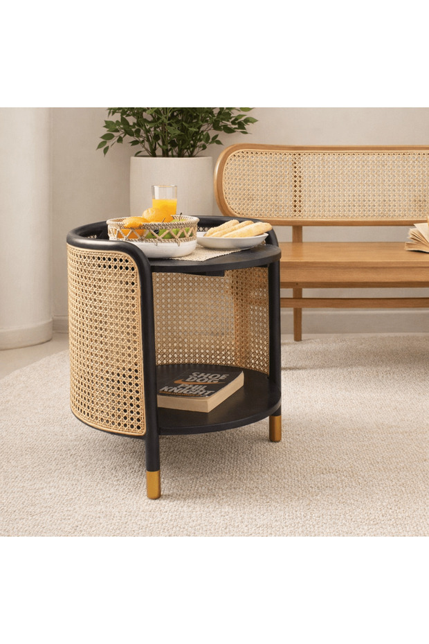 DEMI ROUND SIDE TABLE