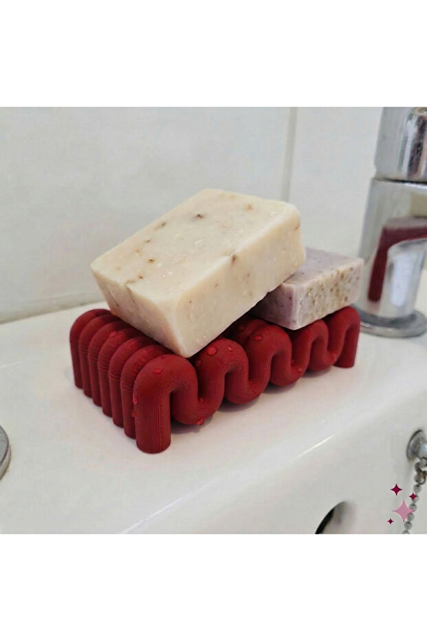 - موزع صابون على شكل موجة