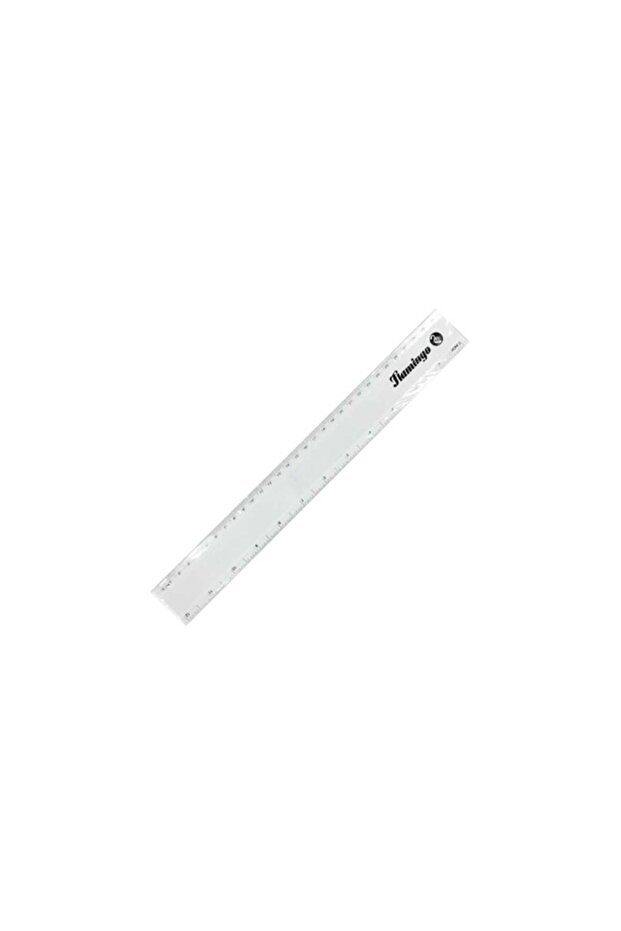 Clear Plastic Straight Measuring Ruler (30cm)