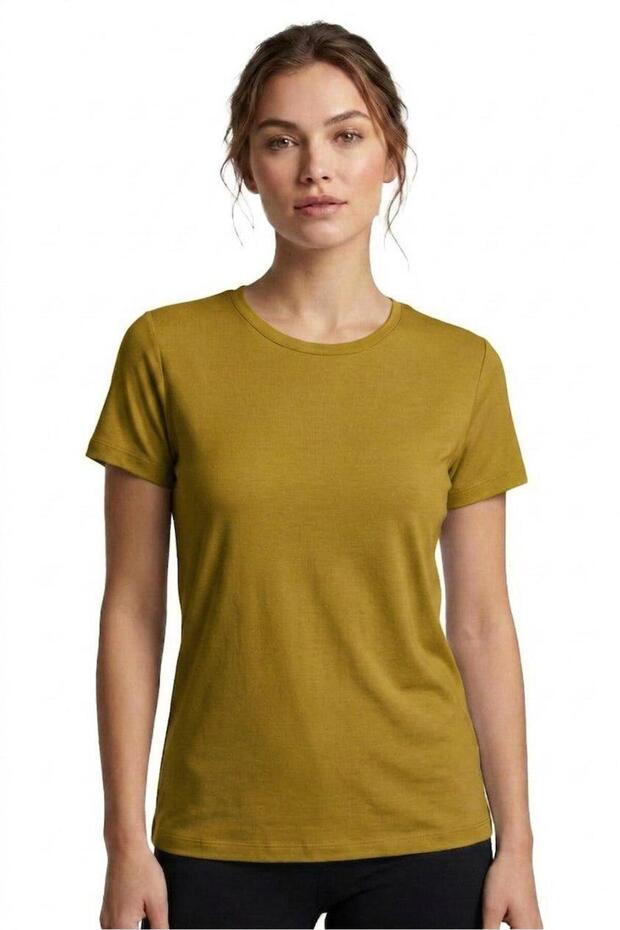 تي شيرت BAMBOO EXTRA ذو المقاس مرن مريح طوال اليوم - 2