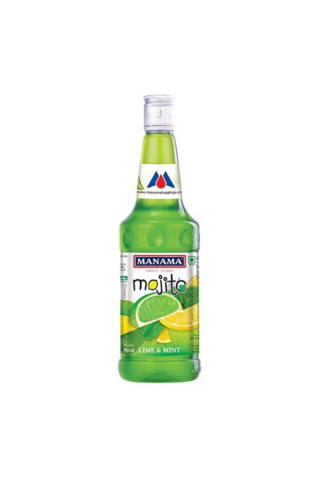 MANAMA MOJITO LIME & MINT SYRUP 750ML
