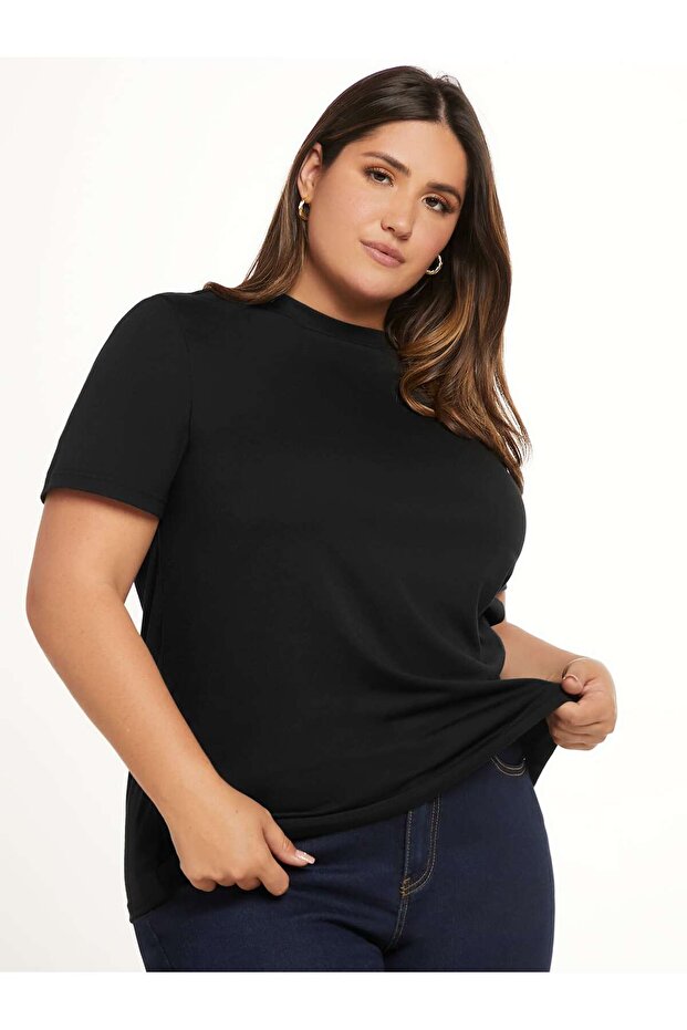 Plus Size Women's Oversize T-Shirt – 100% Cotton Comfortable Loose Fit
