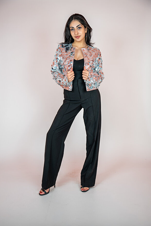 PULLLU PARTİ CEKET - 1