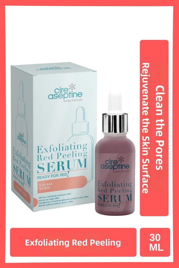 Face Serum - Exfoliating Red Peeling 30 Ml, Ready for Red!