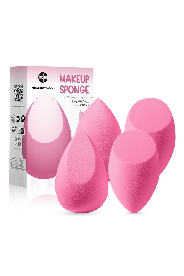 4 Pieces of Makeup Sponges (Latex Free and Very Soft)