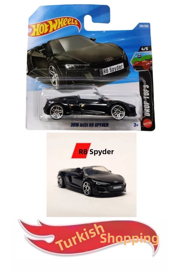 نموذج سيارة أودي R8 سبايدر 2019 بمقياس 1:64 لعام 2026