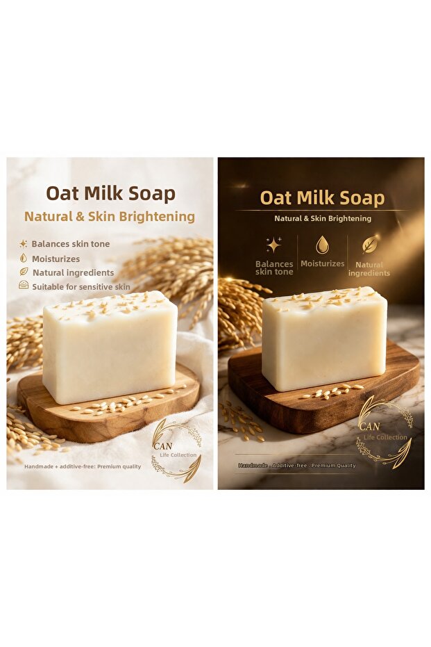 Rice Milk Soap Natural Handmade | Skin Brightening & Moisturizing | Suitable for Sensitive Skin