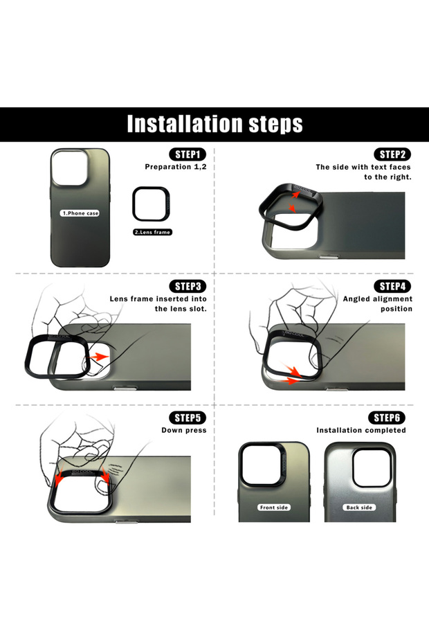iPhone 16 Pro Max Compatible Silicone Edge Hard Back Anti-Fall Case Fun Pattern - 8