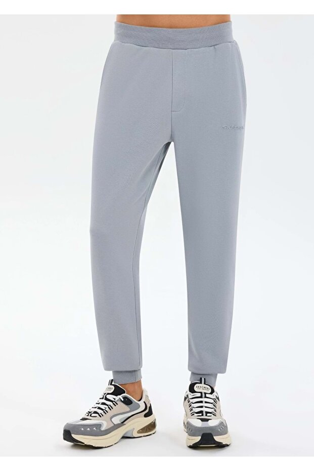 بنطلون رياضي M Essential Jogger Sweatpant S2610006 للرجال باللون الرمادي الفاتح