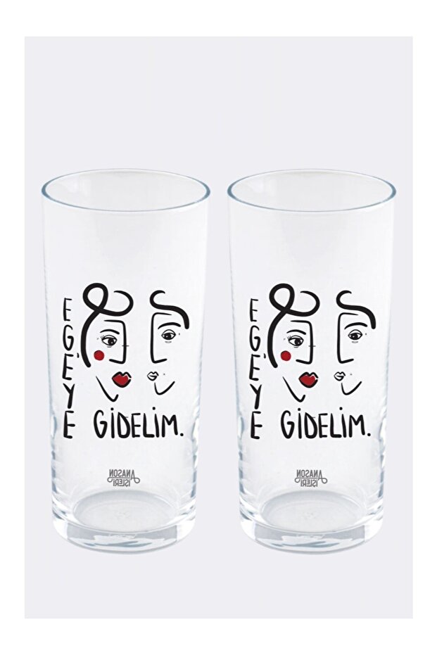 We're Going to the Aegean Raki Glass Set of 2