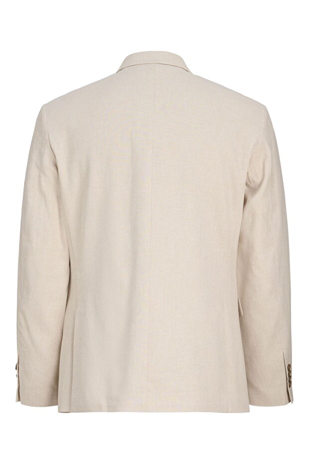 Klassischer Blazer Plus Size Regular Fit Blazer - 3