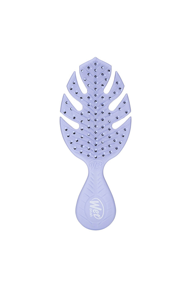 Go Green Mini Detangler Detangling Hair Brush Lilac