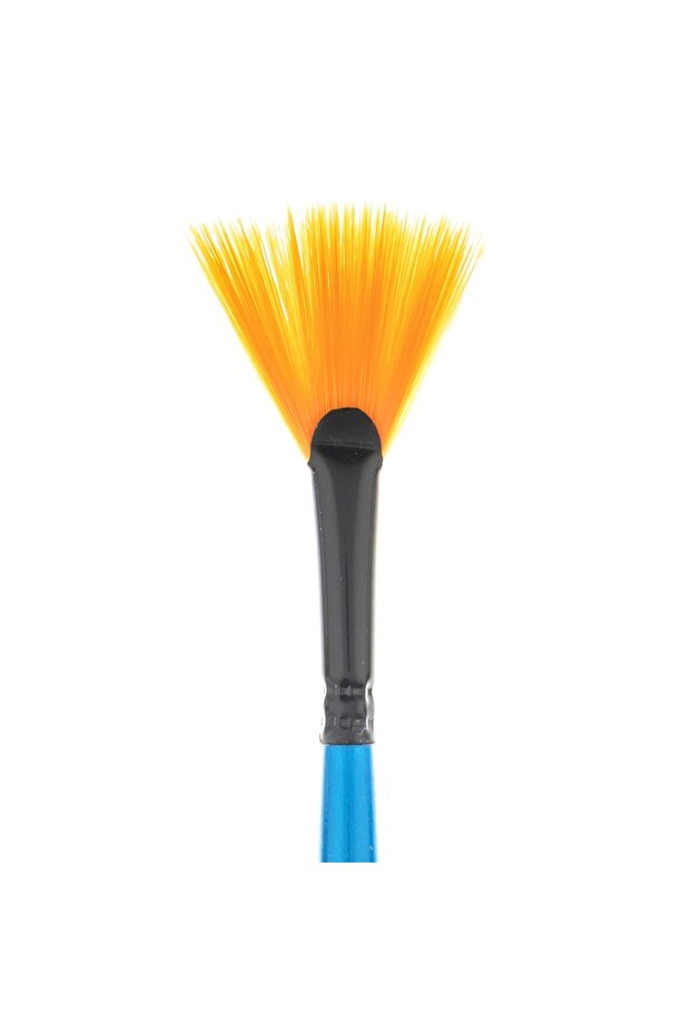 213 Series Synthetic Bristle Fan Brush No: 6 X 12 Pieces