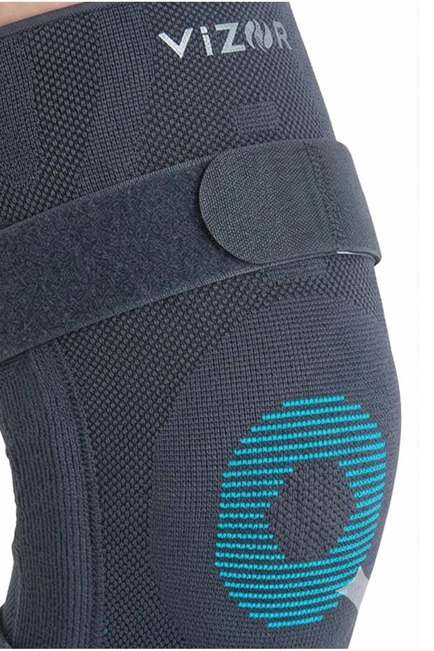 الرمز: 708 واقي ركبة محبوك قابل للطي - 7