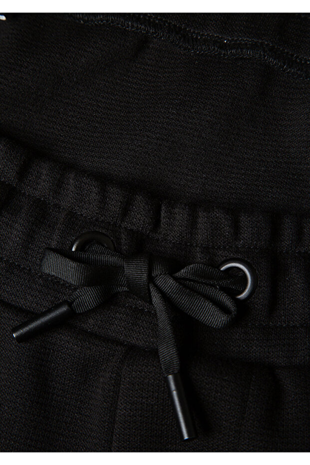 Siyah Örme İnterlok Pantolon 0010489-900 - 8