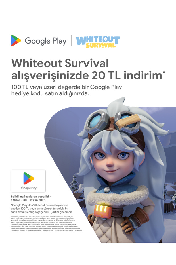 Google Hediye Kodu 50 Tl - 2