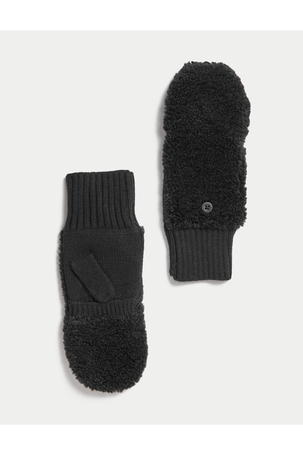 Yumuşak Dokulu Örme Eldiven - 1