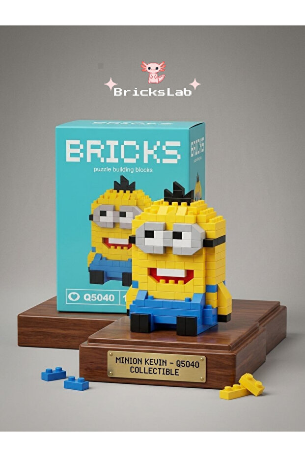 Minyon Mini 3D Puzzle Figür - 3