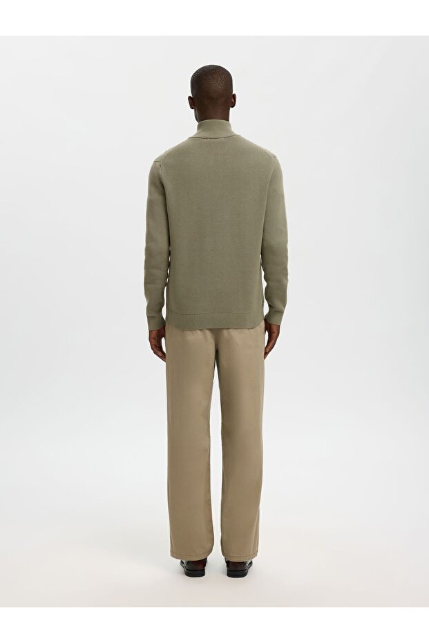 Pullover mit halbem Reißverschluss - 6
