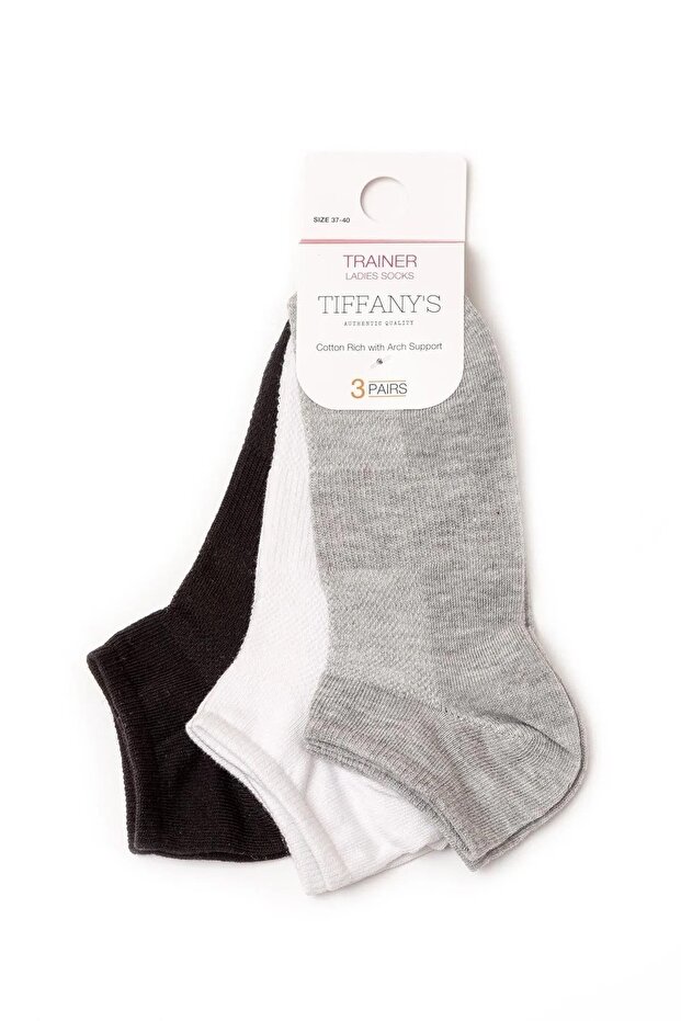 Women's 3 Pack Mix Sports Socks