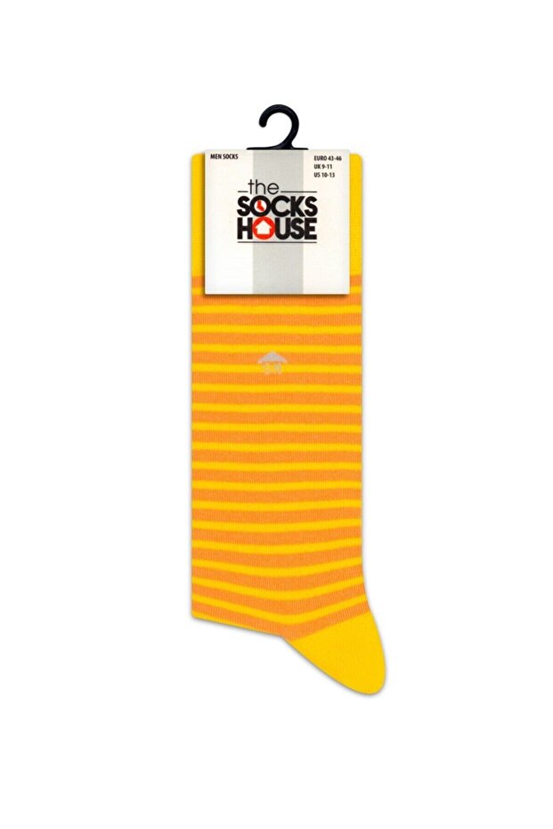 Thin Circle Patterned Socks - 4