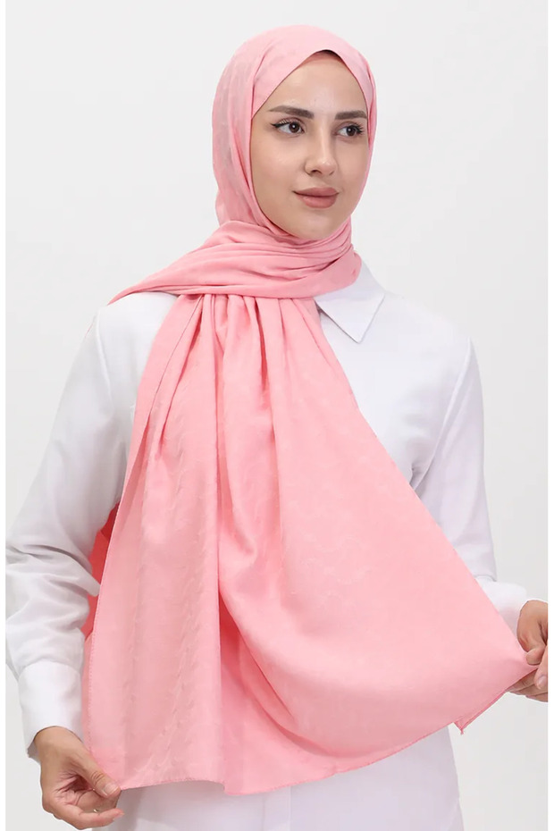 Madame Mary Ivy Jacquard Shawl 19088-11 Pink