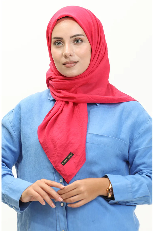 2005-33 وشاح فوشيا ناعم