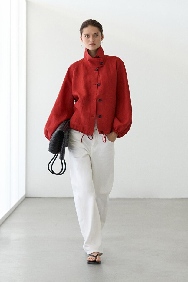 Keten bomber ceket - 1