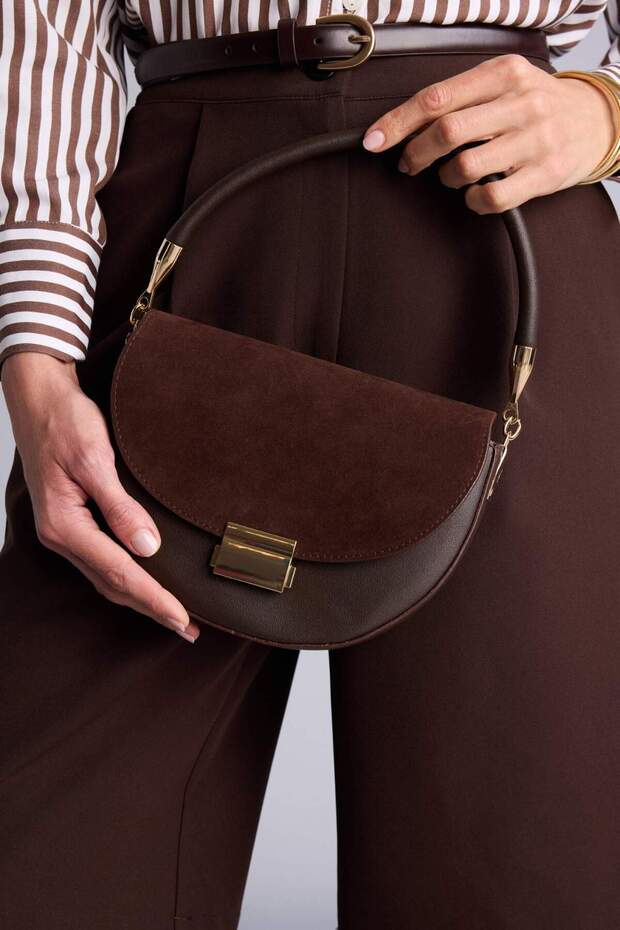 Women's Faux Leather Handbag D4079Axns