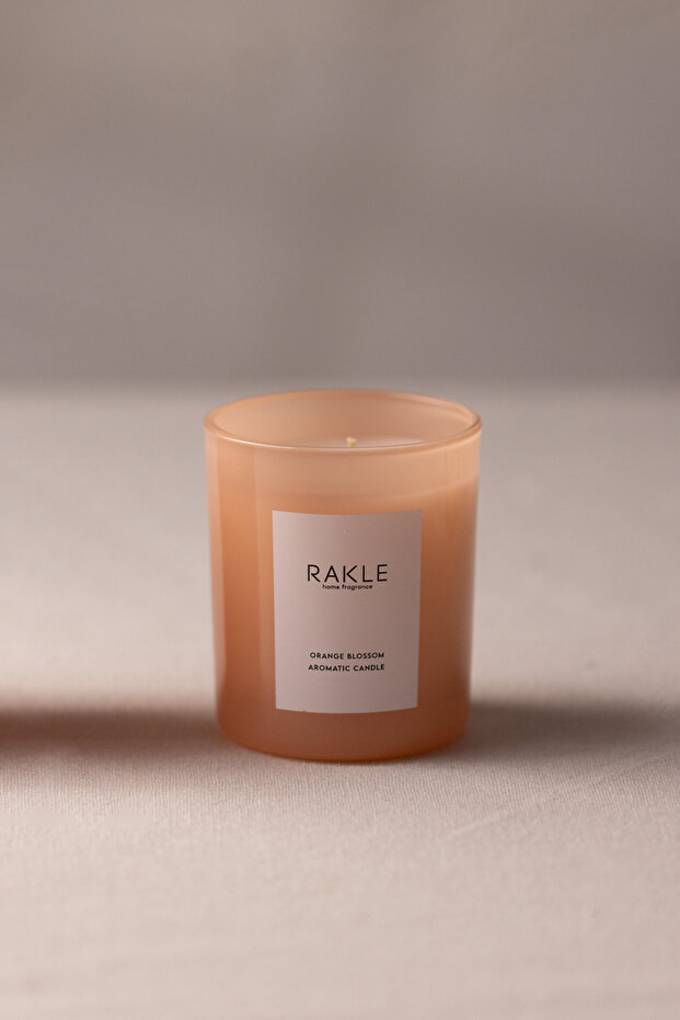 Basic Soft 2'li Mum Seti Beyaz - Turuncu 120 gr - 2