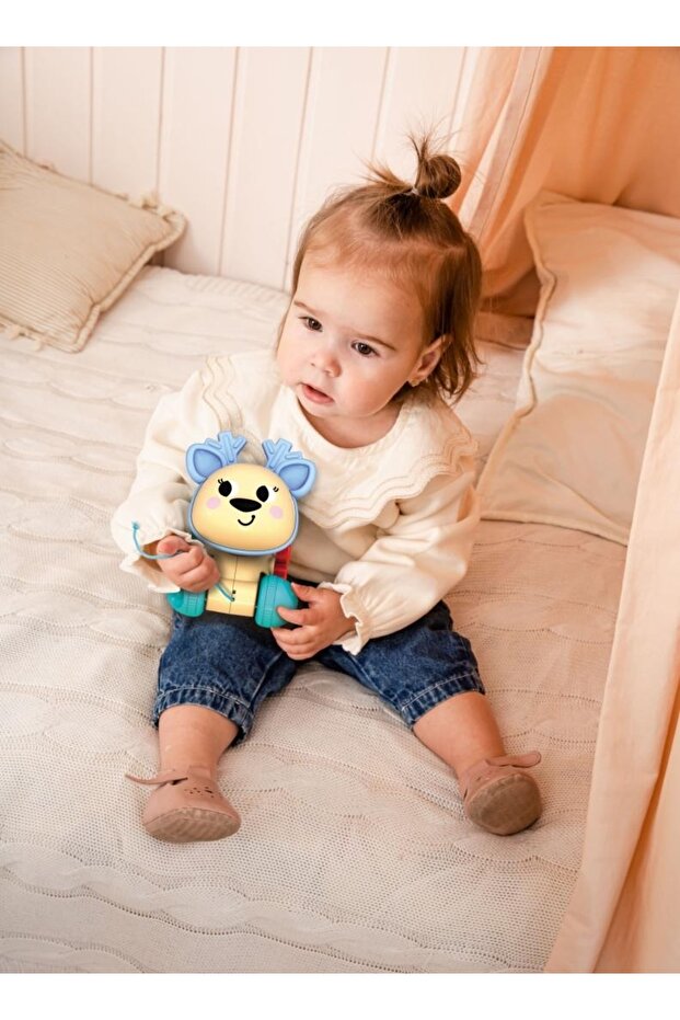 Interactive pull toy for childrenDeerKids Hits - 5