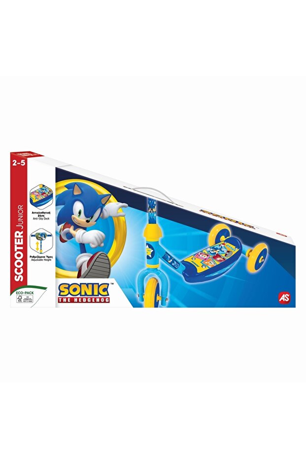 As Games Super Sonic 3-Wheel Scooter3 years+max 50 kg- Trendyol