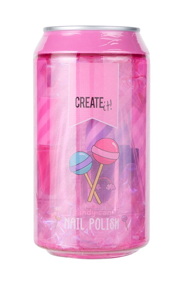 Colored nail polish set in a boxCreate it!