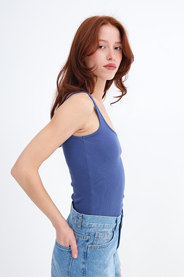 Kalın Askılı Basic Atlet A13404-J5 - 4