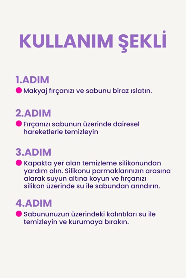 Makyaj Fırçasını Ve Süngerini Temizleme Sabunu Ve Silikon Matı 70gr POPBeautySabun - 4