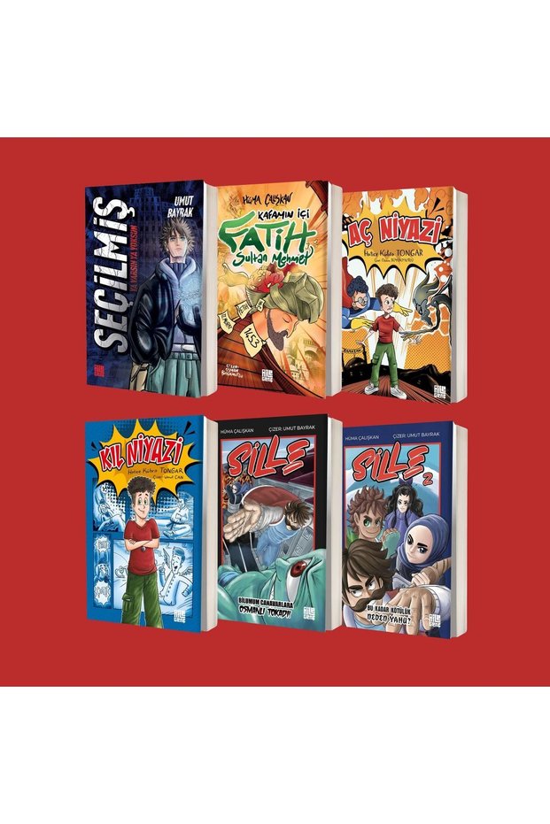 Set of 6 / YA VARSIN YA YOKSUN-FATİH SULTAN MEH.-AÇ NİYAZİ-KIL NİYAZİ-SİLLE-SİLLE-2