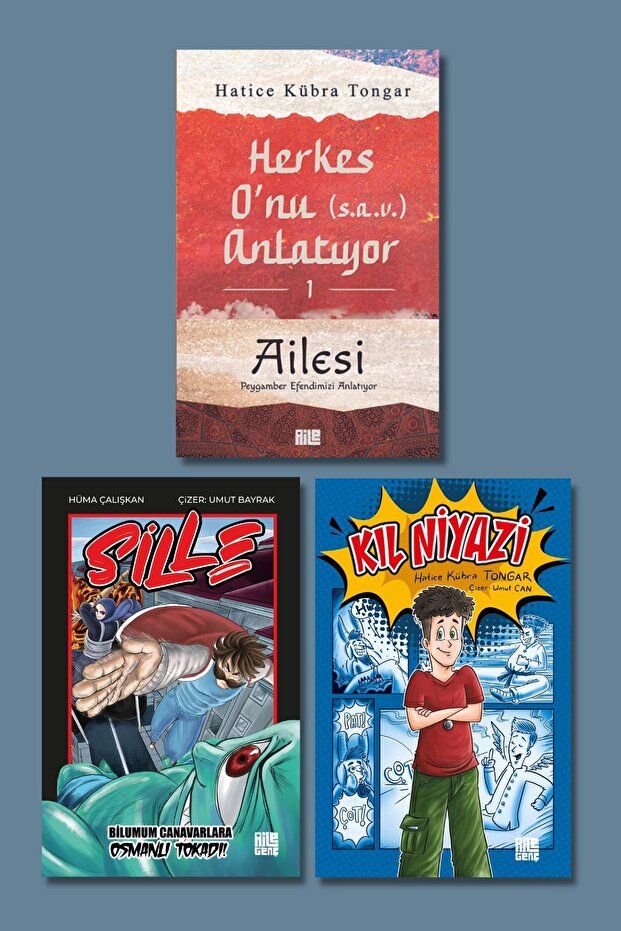 Aile Yayınları 3-Piece Youth Set / Hatice Kübra Tongar - Hüma Çalışkan