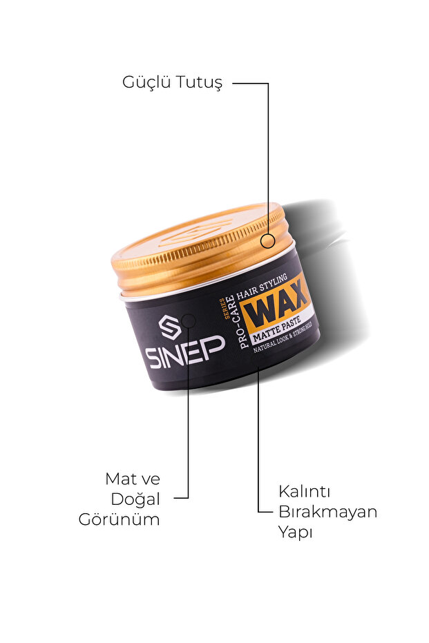 Wax 100 ml Matte Paste - 2